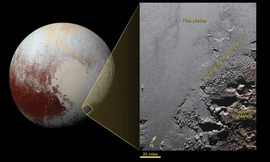 Ảnh chụp từ tàu vũ trụ New Horizons.
