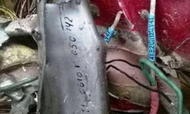 Mảnh vỡ ngư dân vớt được nghi là của Su-30MK2