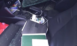 Cán bộ huyện bị mất hơn trăm triệu tiền thưởng tết trên ô tô