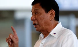 Tổng thống Philippines Rodrigo Duterte.