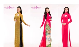 18 gương mặt lọt vào chung kết HHVN 2016 trong trang phục áo dài