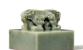 Mẫu ngọc tỷ của vua Càn Long,