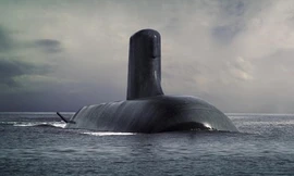 Tàu ngầm Barracuda-sát thủ phi hạt nhân dưới nước lớn nhất thế giới. Ảnh đồ họa: DCNS