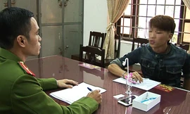 Công an lấy lời khai đối với “chủ mưu” Nguyễn Đắc T. 