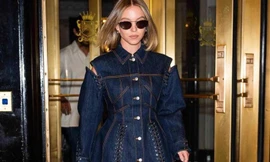 Xu hướng "denim on denim" được nâng cấp, tạo phong cách cá nhân độc đáo