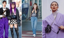 Cuộc chơi sắc màu 2023: Cam đi với xanh lam, độc đáo nhất là cách phối màu tím