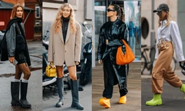 Những kiểu giày hot trend mùa mưa: Không chỉ dễ mua mà còn có sẵn trong nhà