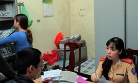 Nhắc nhở, chưa phạt xe không chính chủ