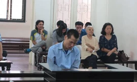 Bị cáo Hồ Thanh Hiếu tại tòa.