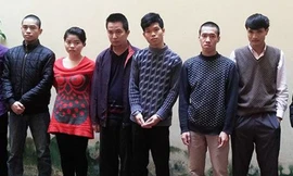 Một số bị can trong vụ án.