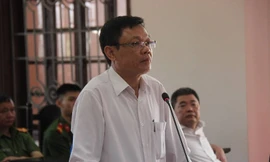 Bị cáo Vũ Văn Vinh tại tòa phúc thẩm ngày 31/10.