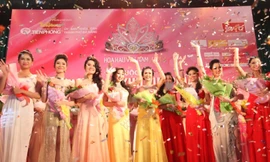 20 thí sinh Hoa hậu trong trang phục dạ hội