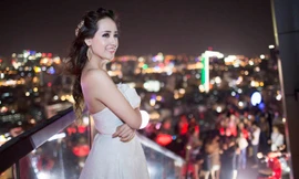 Mai Phương Thúy gợi cảm trên tầng cao Sài Gòn