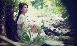 Hồng Nhung dự thi Người đẹp xứ Tuyên