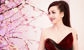 Hoa hậu Diệu Hoa gây bất ngờ với hình ảnh đầy mới mẻ.