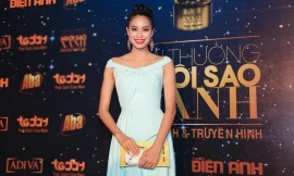 Người đẹp Top 10 Hoa hậu Việt Nam Phạm Hương kiều diễm dự tiệc