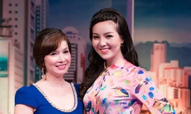 Hoa hậu Bùi Bích Phương và Á hậu Thụy Vân khoe nhan sắc mặn mà.