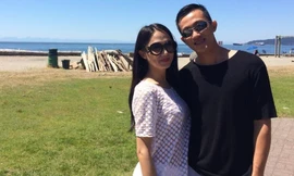 Hương Giang Idol thân thiết với bạn chơi Việt kiều Criss trong chương trình 'Cuộc đua kỳ thú'.