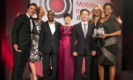 Lãnh đạo Movitel nhận giải thưởng Sáng tạo di động.