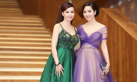 Hoa hậu Diệu Hoa và Giáng My đều là những người bạn thân thiết của NTK Hoàng Hải.