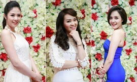 Ngọc Hân, Thụy Vân, Hoàng Anh rạng rỡ khoe sắc ở sự kiện.