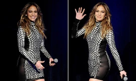 J.Lo váy siêu ngắn trở lại với ghế nóng American Idol