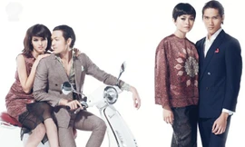 Top 4 Next Top Model cực sành điệu bên Vespa