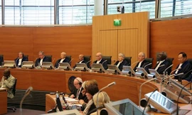 Một phiên xử của Tòa án Quốc tế về luật biển (ITLOS)