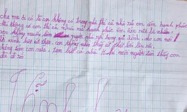 Một học sinh lớp 5 tự tử, để lại thư tuyệt mệnh?