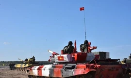 Đội xe tăng Việt Nam chung bảng với Cuba trong trận chung kết