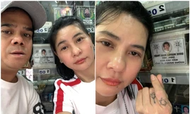 Cát Phượng viếng mộ Minh Thuận dịp cận Tết