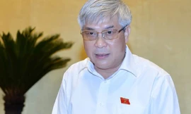 Ông Nguyễn Đắc Quỳnh, Phó Bí thư Thường trực Tỉnh ủy, Trưởng Đoàn đại biểu Quốc hội tỉnh Sơn La. Ảnh: Trung tâm thông tin Quốc hội