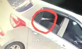 Hé lộ hình ảnh xe ô tô chở sát thủ bắn 'đại ca' Hải Phòng