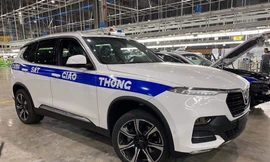 Xe VinFast chuyên dụng cho CSGT bất ngờ xuất hiện?