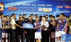 Giành Siêu Cup 2019, Hà Nội FC hoàn tất cú 'ăn ba'