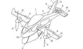 Subaru đăng ký thiết kế môtô bay