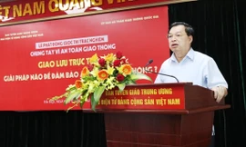 Phát động Cuộc thi trắc nghiệm 'Chung tay vì an toàn giao thông'