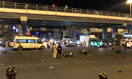 Vụ tai nạn của nữ tài xế lái BMW xảy ra vào cuối tháng 10 năm ngoái.