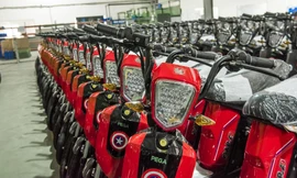 Pega tung chiến dịch gây sốc để khách hàng đổi lấy những chiếc xe điện của mình. Ảnh: Sơn Phạm