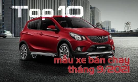 Top 10 ô tô bán chạy nhất tháng 9 tại Việt Nam
