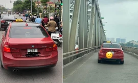 Xe BMW chạy taxi: Chỉ là chiêu trò 'câu view'?