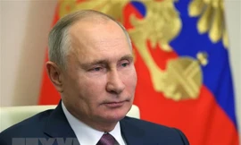 Tổng thống Nga Vladimir Putin. (Nguồn: AFP/TTXVN)