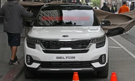 Crossover cỡ nhỏ KIA Seltos lộ diện