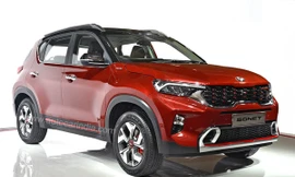 SUV cỡ nhỏ giá rẻ Kia Sonet trình làng ở Ấn Độ