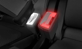 Khóa dây an toàn phát sáng có tác dụng gì?