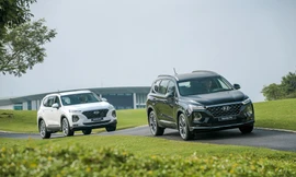 Doanh số Hyundai SantaFe tăng trưởng mạnh trong tháng 10