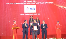 MB ghi danh TOP 30 doanh nghiệp lớn nhất Việt Nam