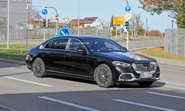 Mercedes-Maybach S-Class mới lộ ảnh chạy thử