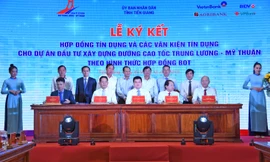 VietinBank giải ngân món vay đầu tiên vốn tín dụng dự án Trung Lương - Mỹ Thuận