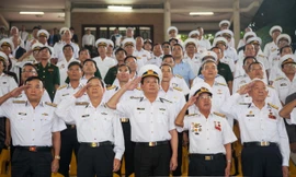 Gặp mặt Đoàn tàu không số nhân 59 năm Ngày mở đường Hồ Chí Minh trên biển